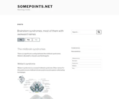 Somepoints.net(Neurology, mostly) Screenshot