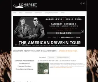 Somersetamphitheater.com(Somerset Amphitheatershow schedule & venue information) Screenshot