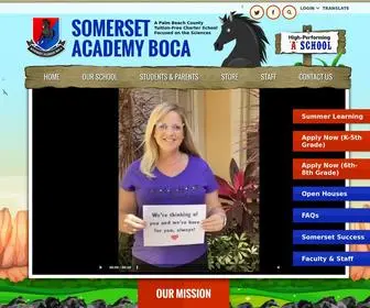 Somersetboca.com(Somerset Academy Boca) Screenshot