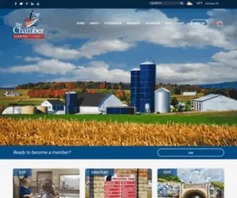 Somersetcountychamber.com(Non-profit corporation dedicated to promoting this region as a superior locale in which to live, work, vacation and conduct business) Screenshot