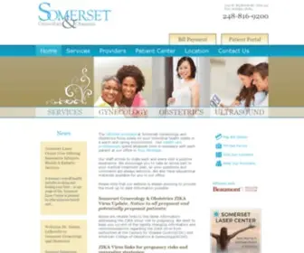 Somersetgynecologyobstetrics.com(Somerset Gynecology & Obstetrics) Screenshot