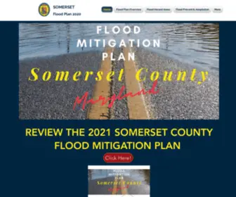 Somersetmdfloodplan.org(Somerset) Screenshot