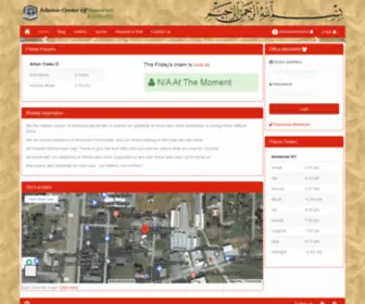 Somersetmuslims.org(Islamic Center Of Somerset KY) Screenshot