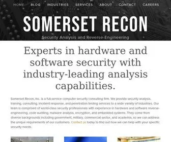 Somersetrecon.com(Somerset Recon) Screenshot
