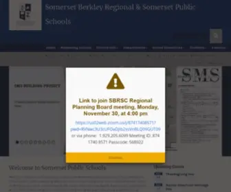 Somersetschools.org(Somerset Public Schools) Screenshot