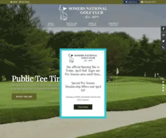 Somersnational.com(Somers National Golf Club) Screenshot