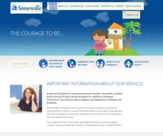 Somerville.org.au(Home) Screenshot