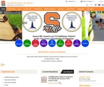 Somervillenjk12.org(Somerville Public School District) Screenshot