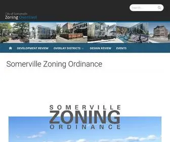 Somervillezoning.com(Somerville Zoning Ordinance) Screenshot