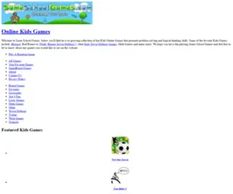 Someschoolgames.com(Online Kids Games) Screenshot