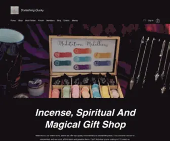 Something-Quirky.co.uk(Alternative Gifting Store) Screenshot