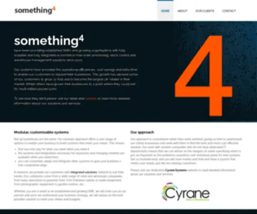 Something4.com(Something4 > Home) Screenshot