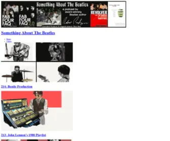 Somethingaboutthebeatles.com(Something About The Beatles) Screenshot