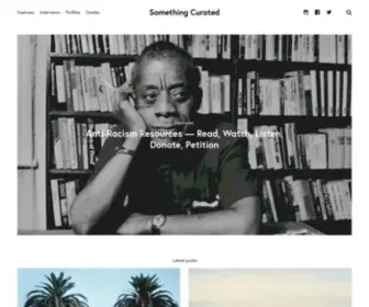 Somethingcurated.com(Something Curated) Screenshot