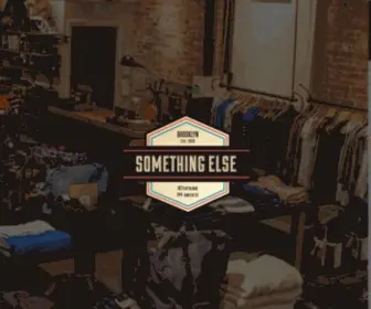 Somethingelsebk.com(Something Else Brooklyn) Screenshot