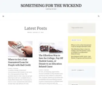 Somethingforthewickend.co.uk(Ear Candles) Screenshot