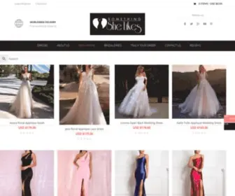 Somethingshelikes.com(Women's Wedding Evening and Night Out Dresses) Screenshot