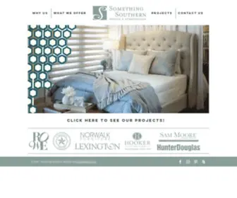 Somethingsouthernonline.com(Something Southern Interior Design) Screenshot