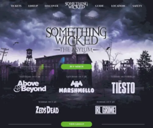 Somethingwicked.com(Something Wicked Festival 2017) Screenshot