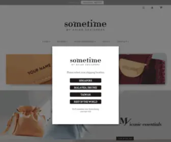 Sometime.com.my(By Asian Designers) Screenshot