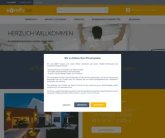 Somfynetz.de(Das Fachhändlerportal für Profis) Screenshot