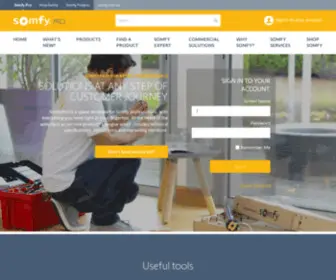 Somfypro.com.au(Somfypro) Screenshot