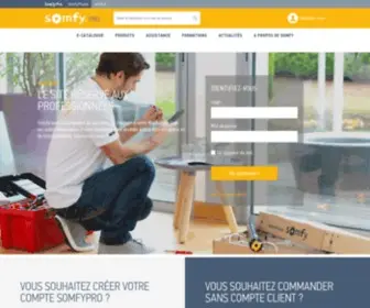 Somfypro.fr(Somfypro) Screenshot