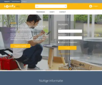 Somfypro.nl(Deze website) Screenshot