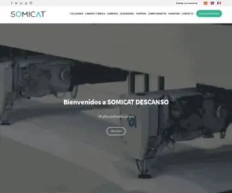 Somicat.com(Fabricantes de colchones) Screenshot