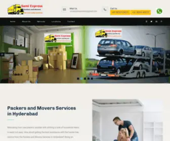 Somiexpresspackers.in(Somi Express Packers and Movers Hyderabad) Screenshot