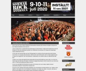 Sommarrock.nu(SommarRock Svedala) Screenshot
