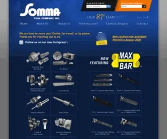 Sommatool.com(Somma Tool Company) Screenshot