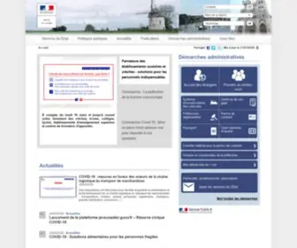 Somme.gouv.fr(Services de l'état) Screenshot