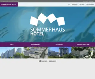 Sommerhaus-Hotel.at(Sommerhaus Hotel) Screenshot