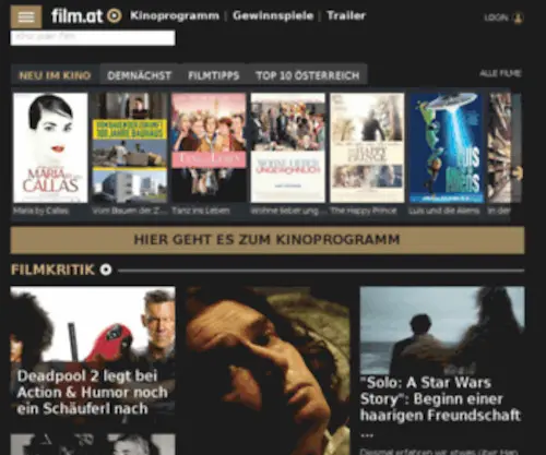 Sommerkino.at(Kinoprogramm Sommer) Screenshot