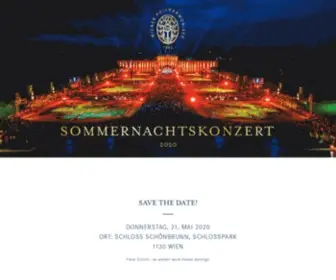 Sommernachtskonzert.at(Wiener Philharmoniker) Screenshot