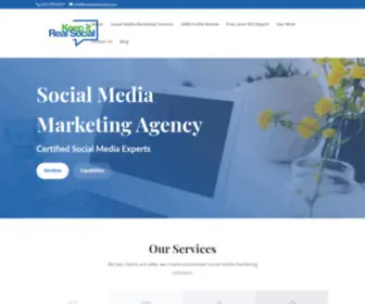 Sommerpoquette.com(Keep it Real Social a Social Media Marketing Agency) Screenshot