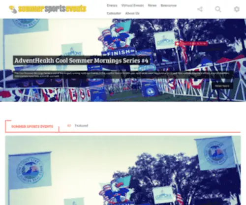 Sommersportsevents.com(Sommer Sports Events) Screenshot