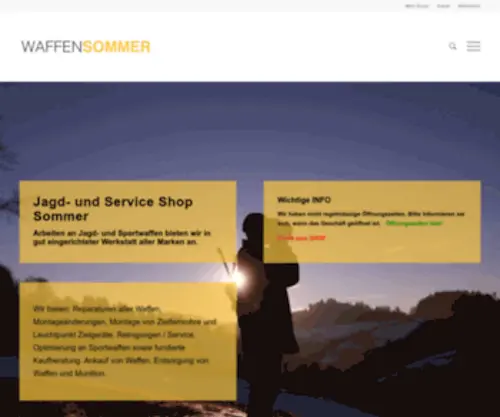 Sommerwaffen.ch(Waffen Sommer Langenthal) Screenshot