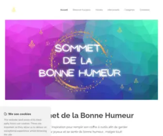 Sommetdelabonnehumeur.com(Sommet) Screenshot