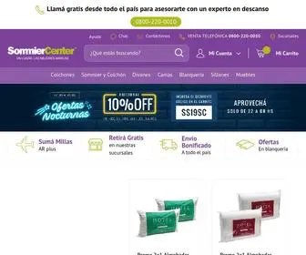 Sommiercenter.com(Colchones y Sommiers al mejor precio en SommierCenter) Screenshot
