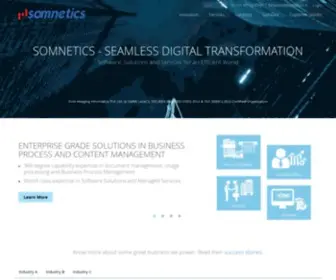 Somnetics.in(BPM, ECM, DMS, Workflow Software and Solutions) Screenshot