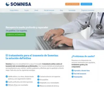 Somnisa.com(Tratamiento Para El Insomnio) Screenshot