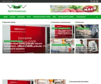 Somnovozamcan.sk(Som Novozámčan) Screenshot