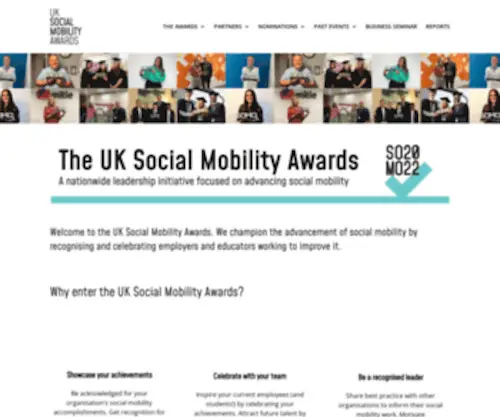 Somo.uk(UK Social Mobility Awards) Screenshot