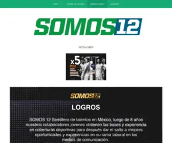 Somos12.com.mx(Somos 12) Screenshot