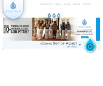 Somosagua.org(Agua potable para todos) Screenshot