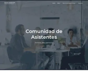 Somosasistentes.com(Somos asistentes) Screenshot