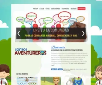 Somosaventureros.cl(Recursos para tu club de aventureros) Screenshot