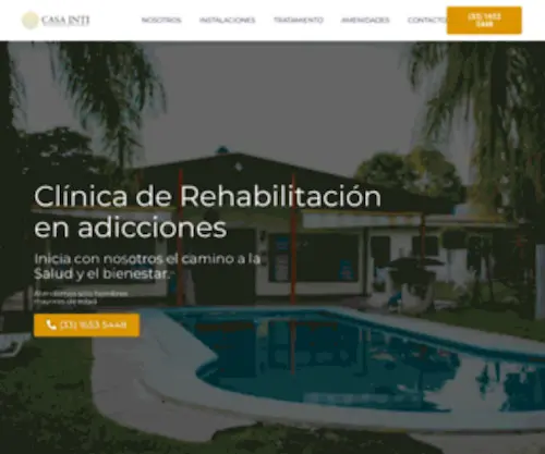 Somoscasainti.com(Clinica Casa Inti) Screenshot